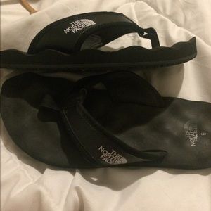 North face flip flops